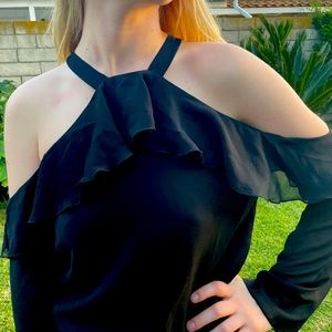 Mango off the shoulder blouse